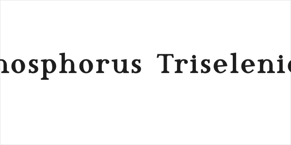 Phosphorus Triselenide Logo
