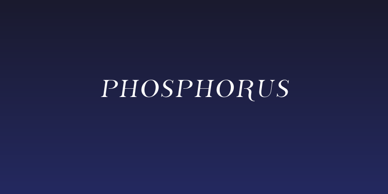 Phosphorus Social Header