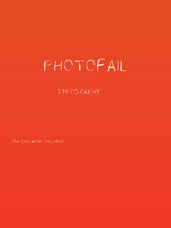 Photofail Poster