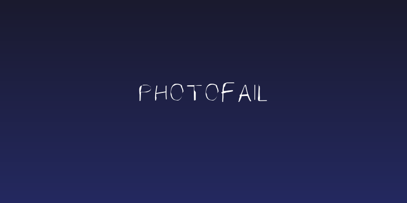 Photofail Social Header