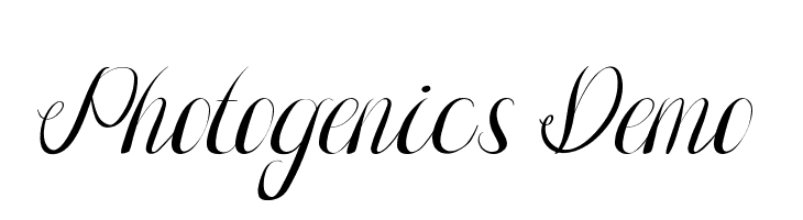 Photogenics Demo  لخطوط تنزيل
