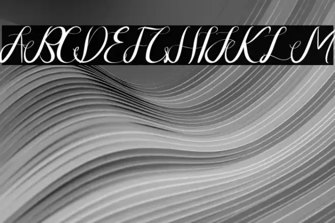 Photogenics Demo Font examples