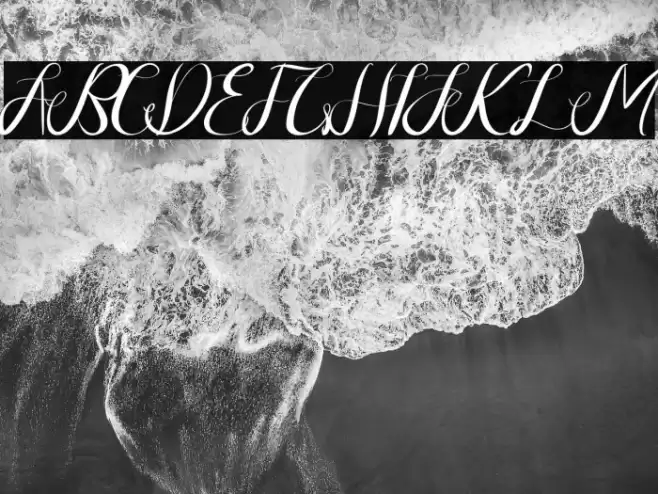 Photogenics Demo Font examples