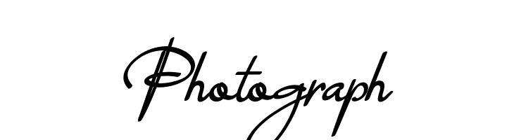 Photograph Font - Ffonts.net