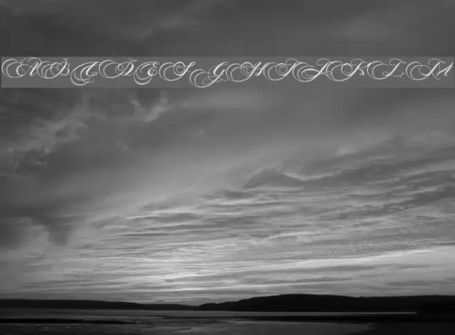 PhotographScriptFreePersonal Font examples