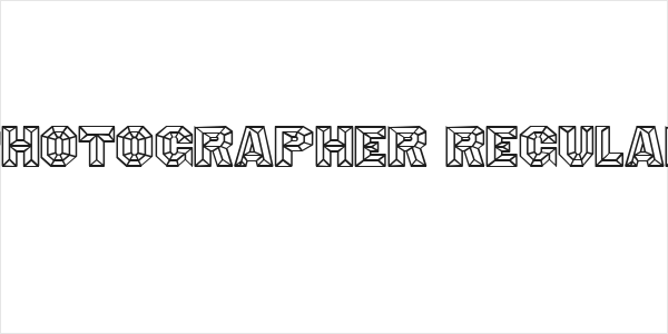 Photographer Regular Logo