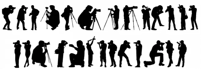 Photographer Fonte MAIÚSCULAS