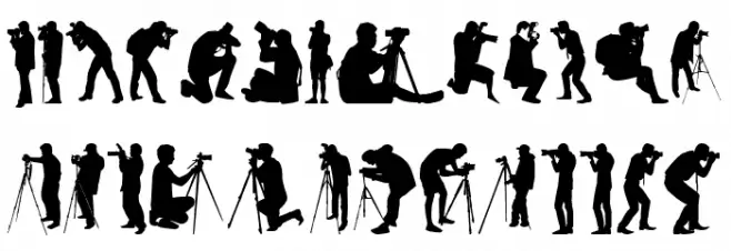 Photographer خط أحرف صغيرة