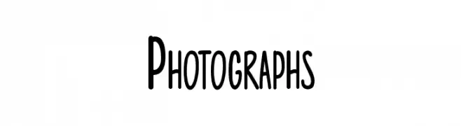 Photographs  Скачать бесплатные шрифты