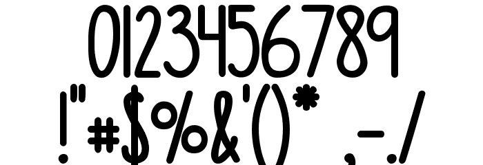 Photographs Font OTHER CHARS