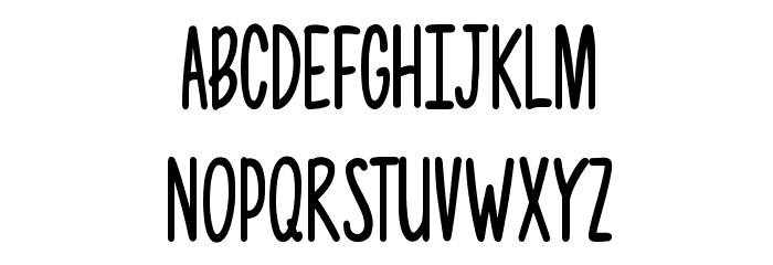 Photographs Font LOWERCASE