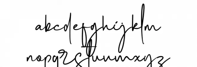 Photography Signature Fuentes MINÚSCULAS