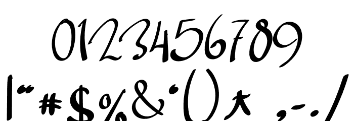 Photograpy Font OTHER CHARS