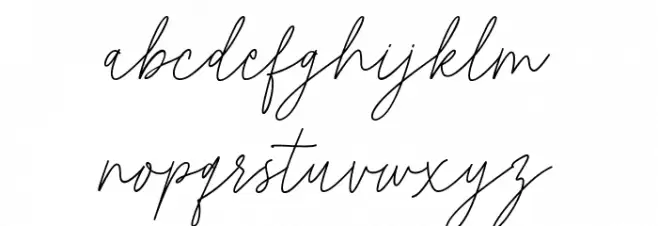 Photomark Signature Caratteri MINUSCOLO
