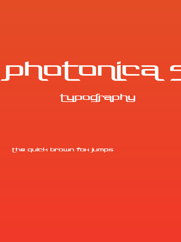 Photonica Straight Poster