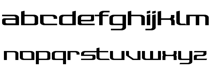 Photonica Straight Schriftart Kleinbuchstaben