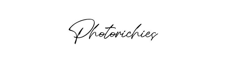 Photorichies  font caratteri gratis