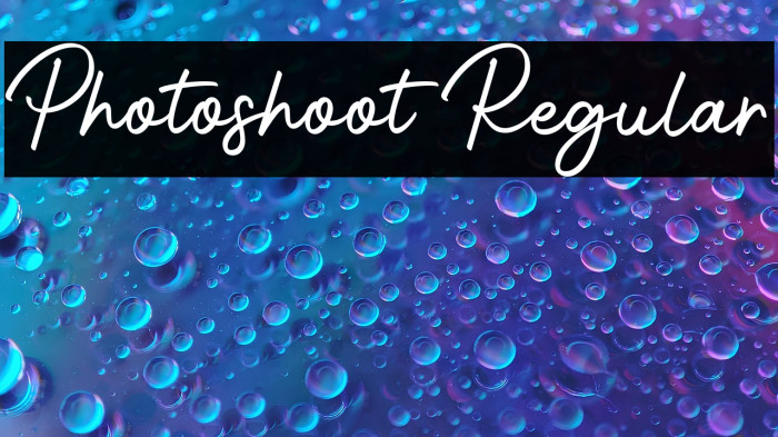 Photoshoot Regular Example 2