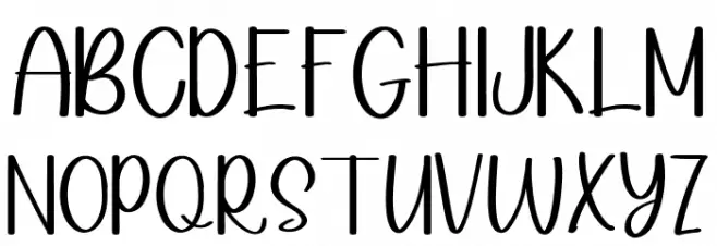 Photoshoting फ़ॉन्ट अपरकेस