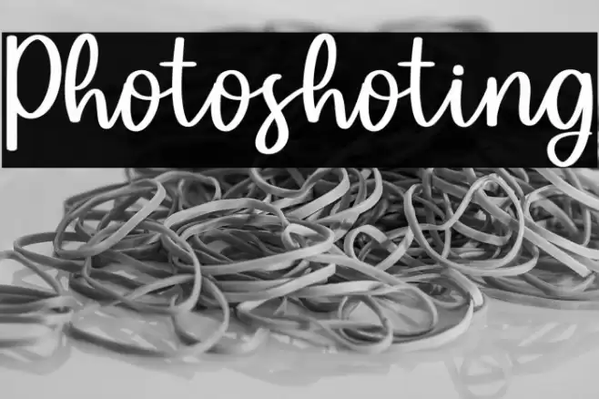 Photoshoting Caratteri examples