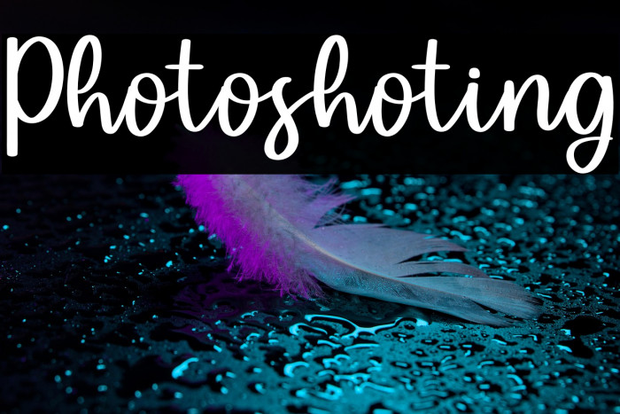 Photoshoting Example 3