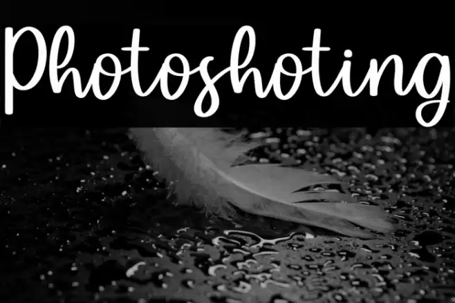 Photoshoting Caratteri examples