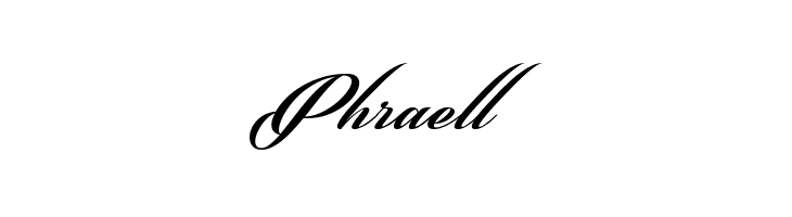 Phraell  Fuentes Gratis Descargar
