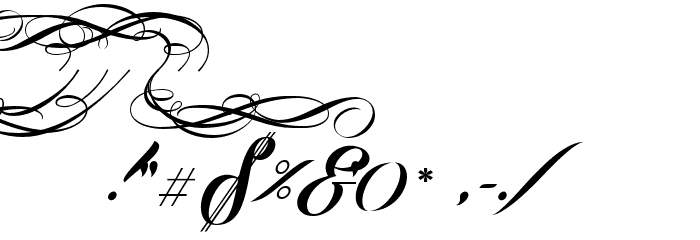 Phraell Font OTHER CHARS