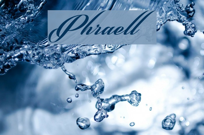 Phraell Font examples