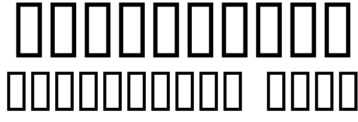 Phrosheen Astrotype Font OTHER CHARS