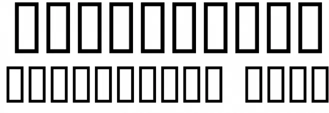 Phrosheen Astrotype フォント その他の文字