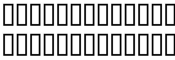 Phrosheen Astrotype Font LOWERCASE