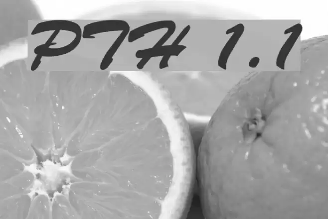 PhuongThaoH 1.1 Font examples