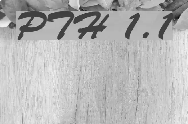 PhuongThaoH 1.1 Font examples