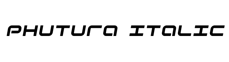 Phutura Italic  font caratteri gratis