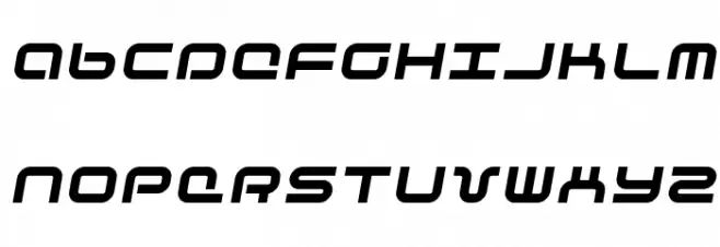 Phutura Italic Шрифта ВЕРХНИЙ