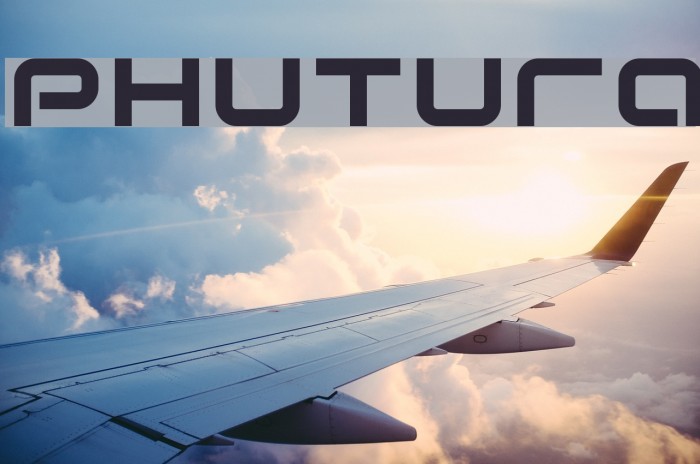 Phutura Font examples