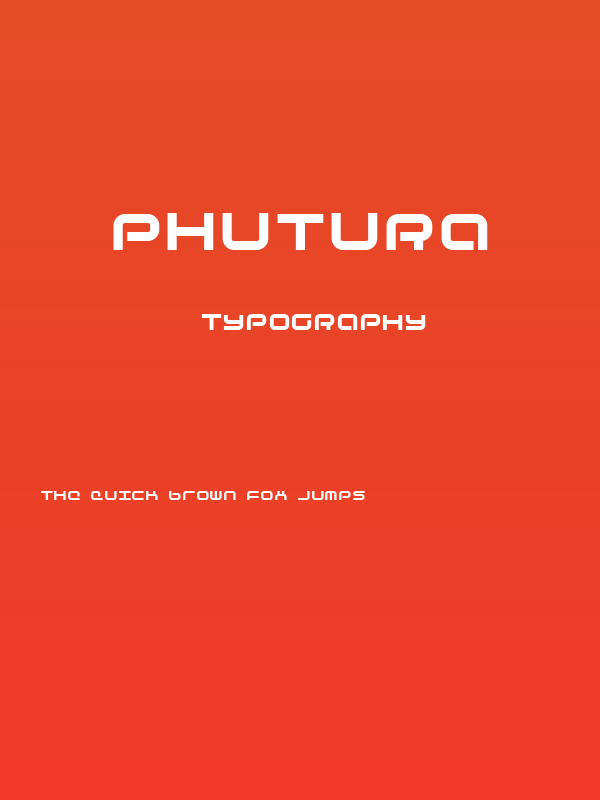 Phutura Poster