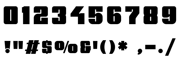 Phyco Font OTHER CHARS
