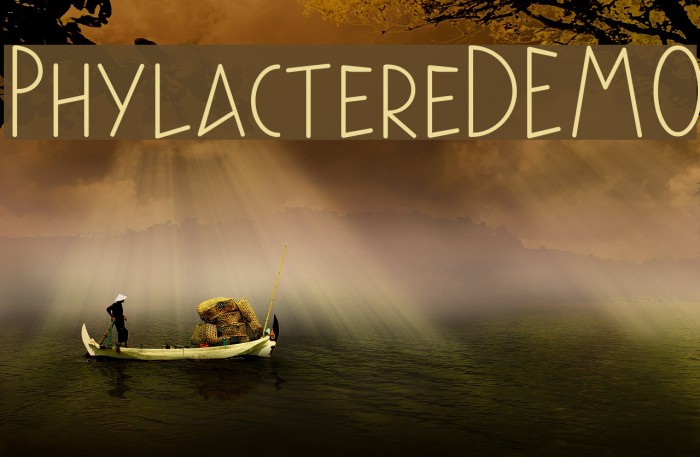 PhylactereDEMO Font examples
