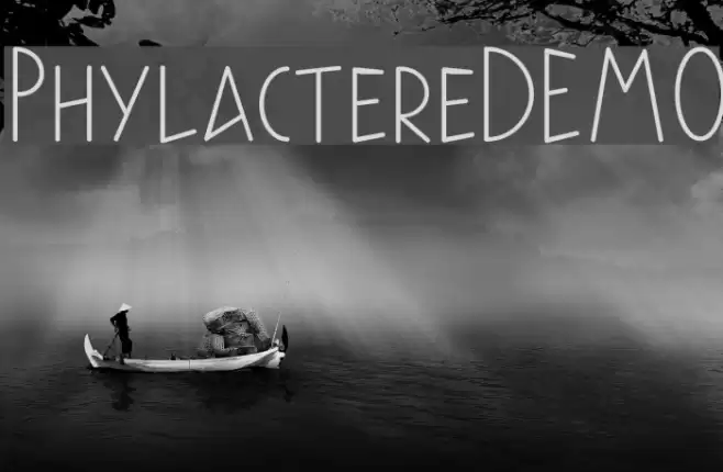 PhylactereDEMO Font examples