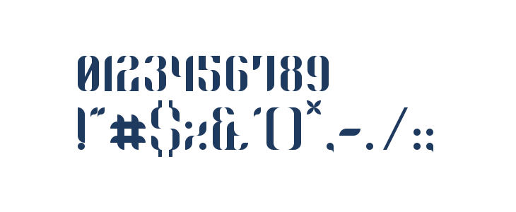 Phyllon Regular Other Characters