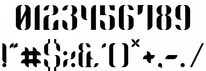 Phyllon Regular Font OTHER CHARS
