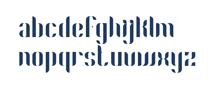 Phyllon Regular Lowercase