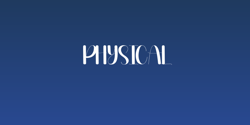 Physical Social Header