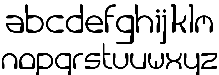 PhysicsAlpha Font LOWERCASE