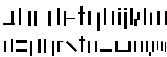PhysiofirstE Font LOWERCASE
