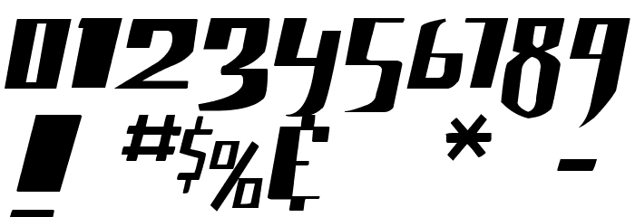 phaser five Font OTHER CHARS