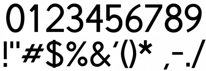 phat Otto regular Font OTHER CHARS