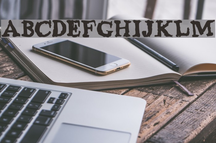 phentype Font examples